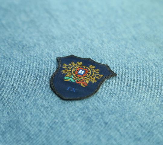 Wholesale factory direct price custom cheap woven embroidery patch