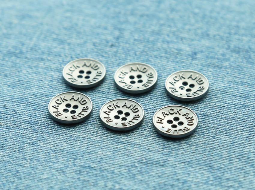 button Manufacturer design New plastic&metal button for garment accessories