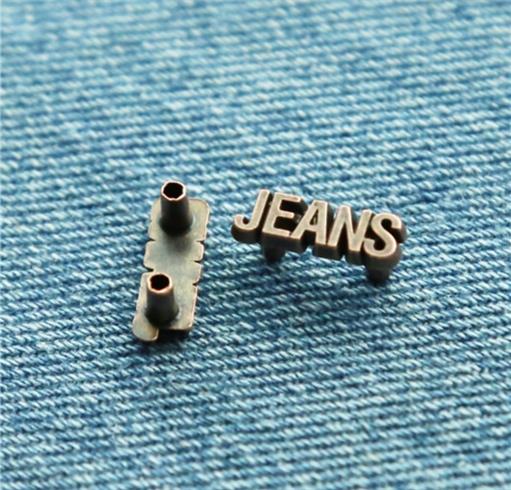 low price metal brass logo tag