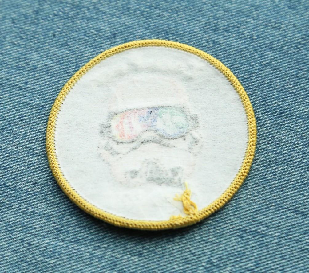 High quality custom logo cool fashion baseball cap embroidery patch