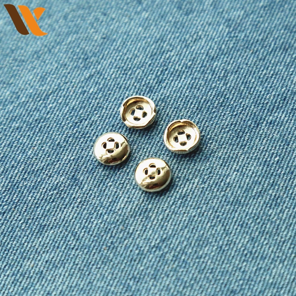 Custom Hand-stitched Metal Buttons