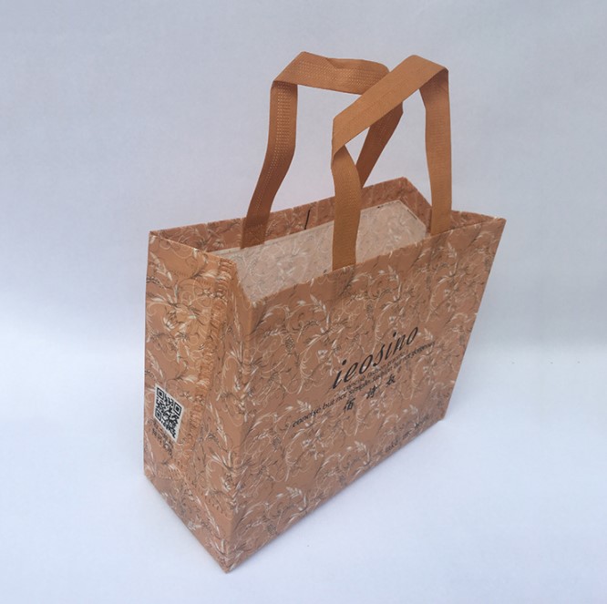 reusable 3D ultrasonic non woven bag grocery bags tote bag information pack press kit