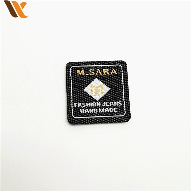 Custom Fine Fashion Jeans Pants Woven Patches