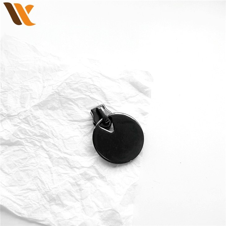 Custom Gun Black Special Round Zipper Puller 4