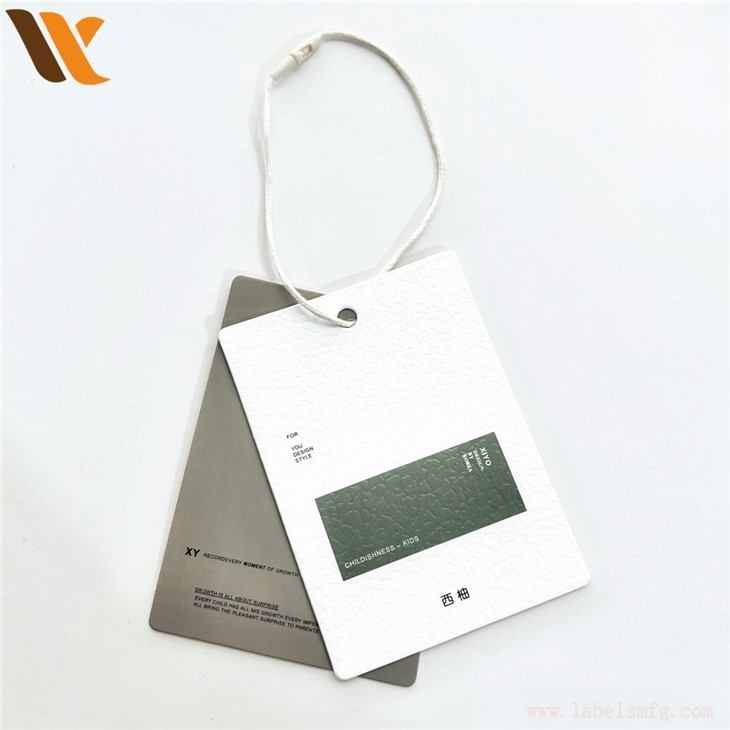 Custom Made Apparel Paper Swing Hang Tags